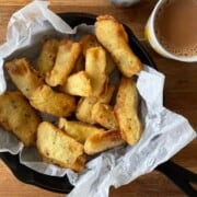 deep fried ripe plantain fritters