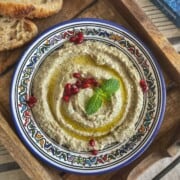 Lebanese baba ganoush recipe with tahini