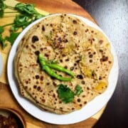 Raw papaya paratha recipe