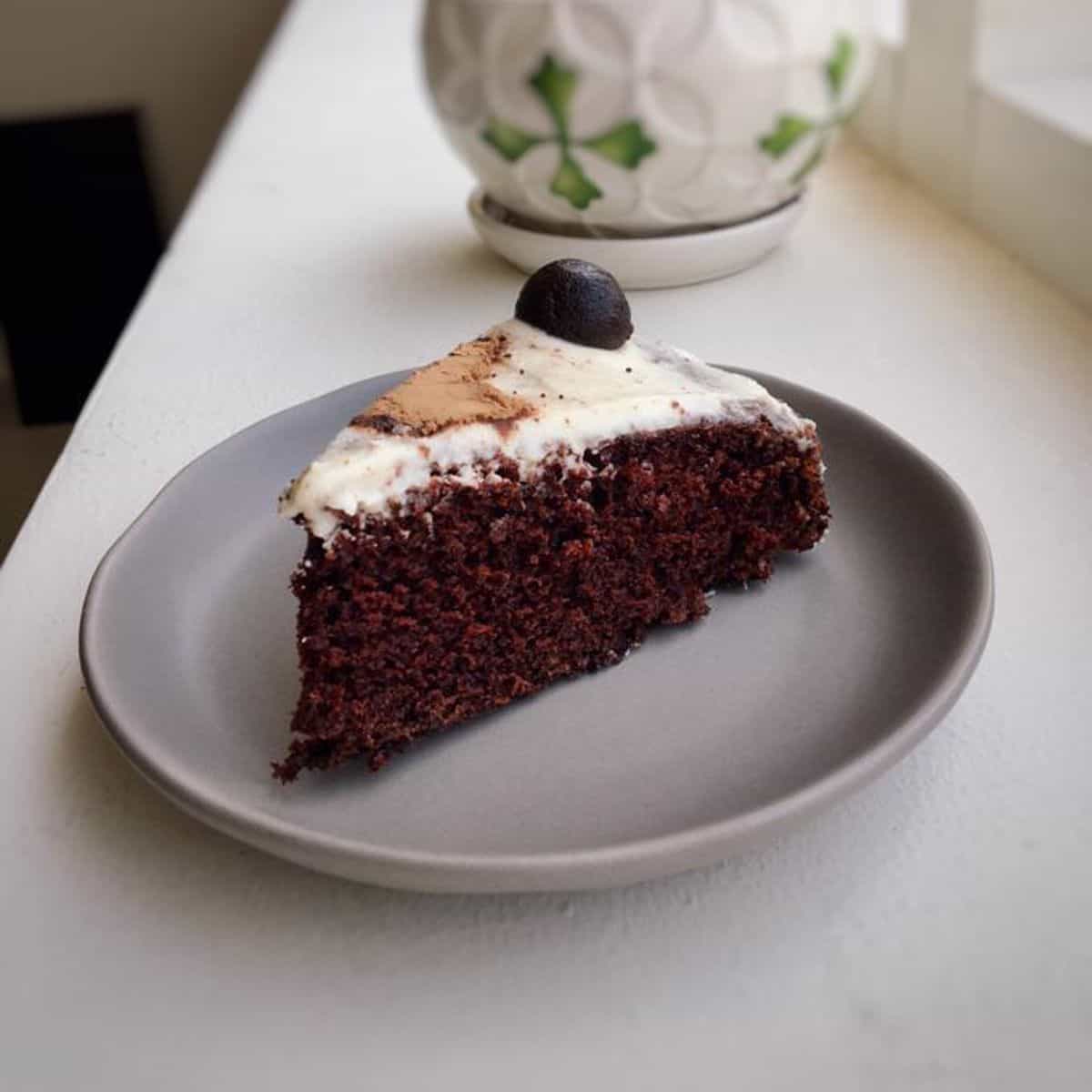 Blackberry red velvet loaf cake recipe | Sainsbury`s Magazine
