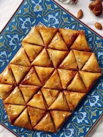 sweet mini samosa recipe