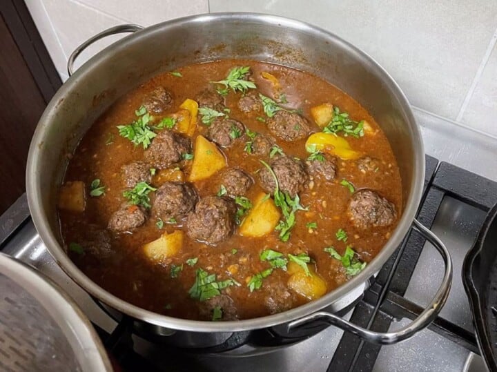Daoud Basha Recipe | Lebanese Meatballs Stew