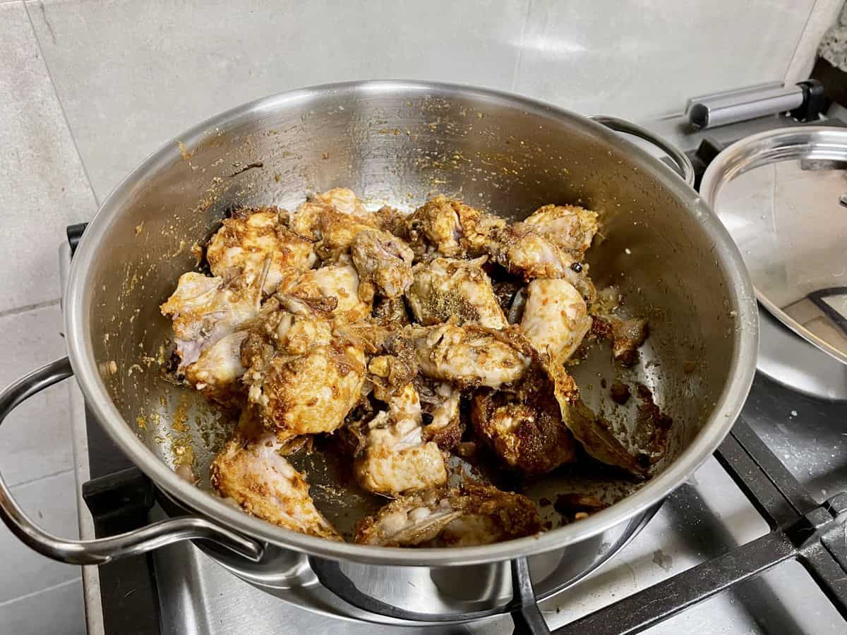 chicken with spices 