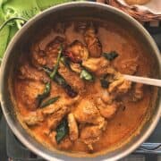 Varutharacha Malabar Chicken Curry | Chicken Curry with Roasted Coconut Sauce