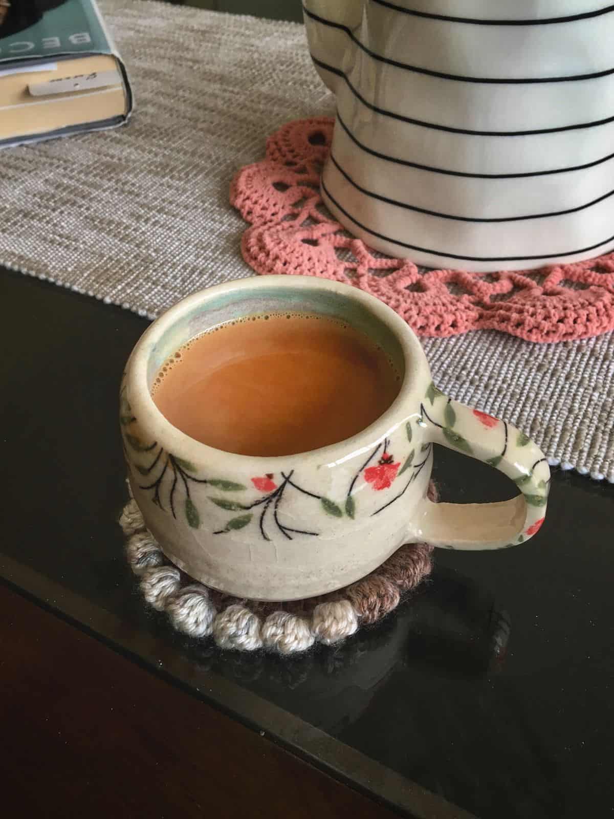 a cup of tea 