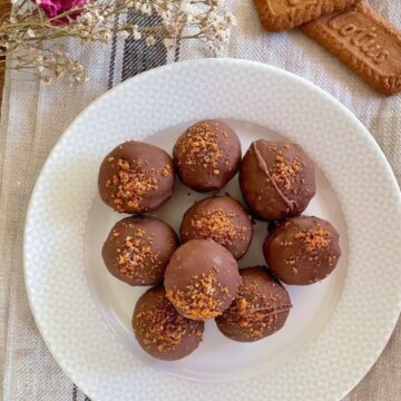 biscoff cookie truffles recipe