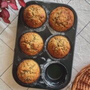 ripe plantain muffins recipe for 5 muffins