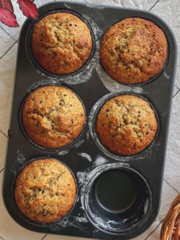 ripe plantain muffins recipe for 5 muffins