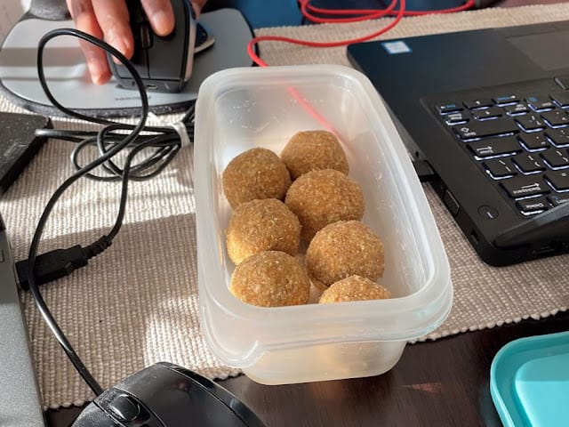 a box of ariyunda on work table