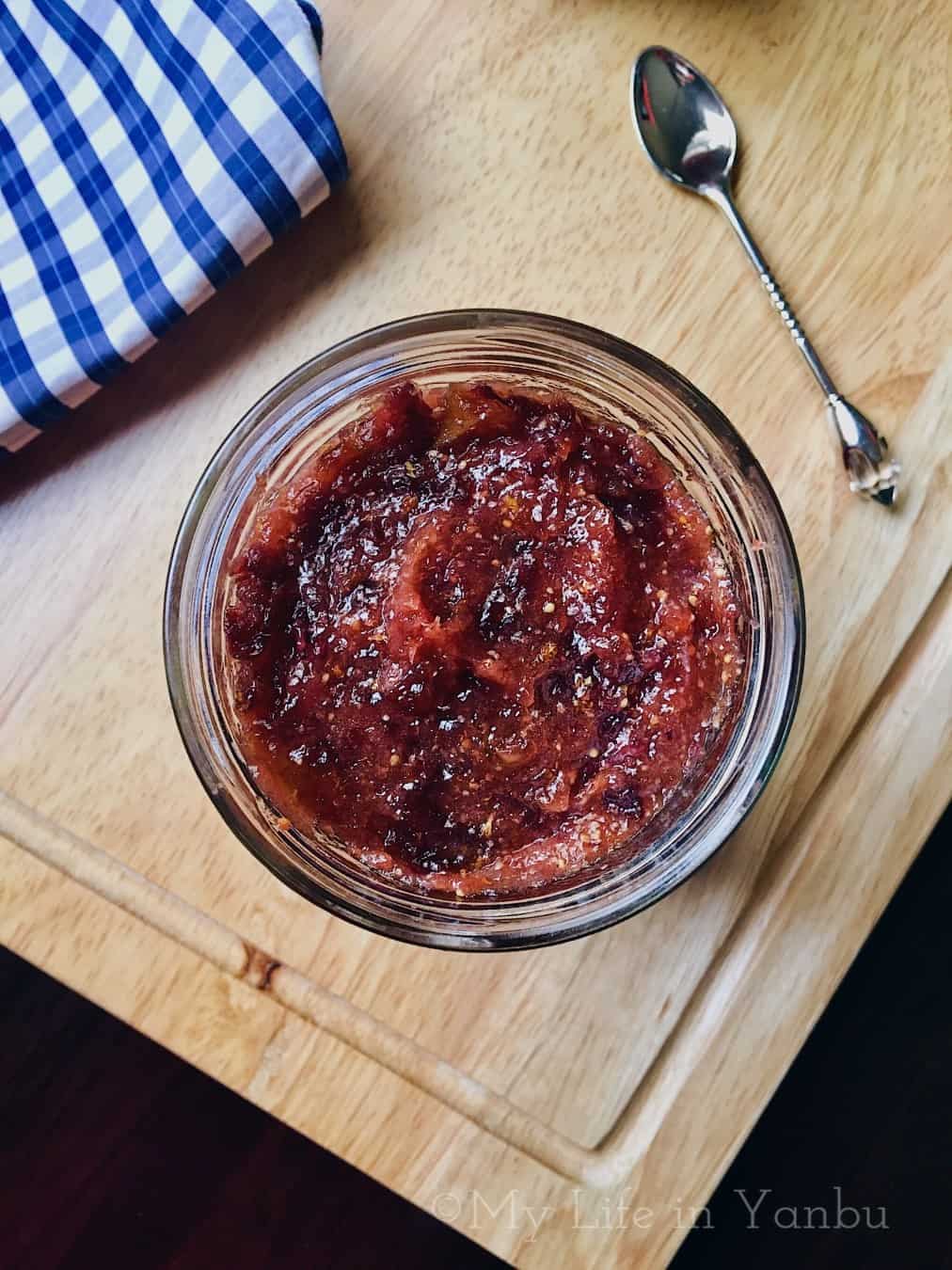Fresh Fig and Balsamic Easy Homemade Jam