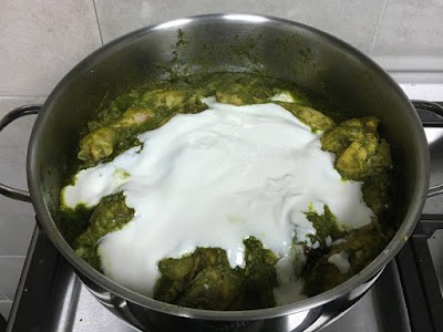 hara chicken with yoghurt