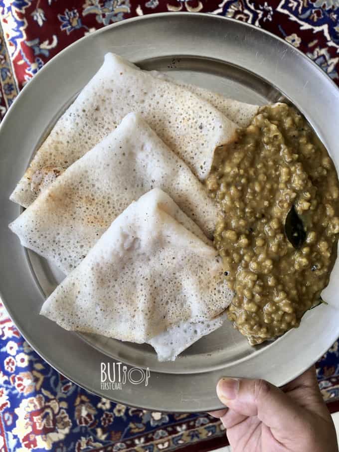 ari dosha with cherupayar curry