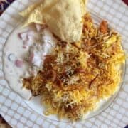 hyderabadi kacchi chicken biryani