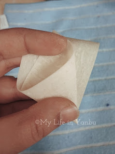 wrapping mini samosa sheet