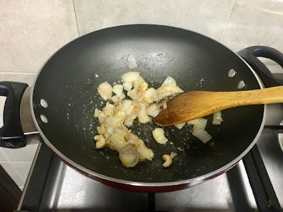 onions and ginger garlic paste