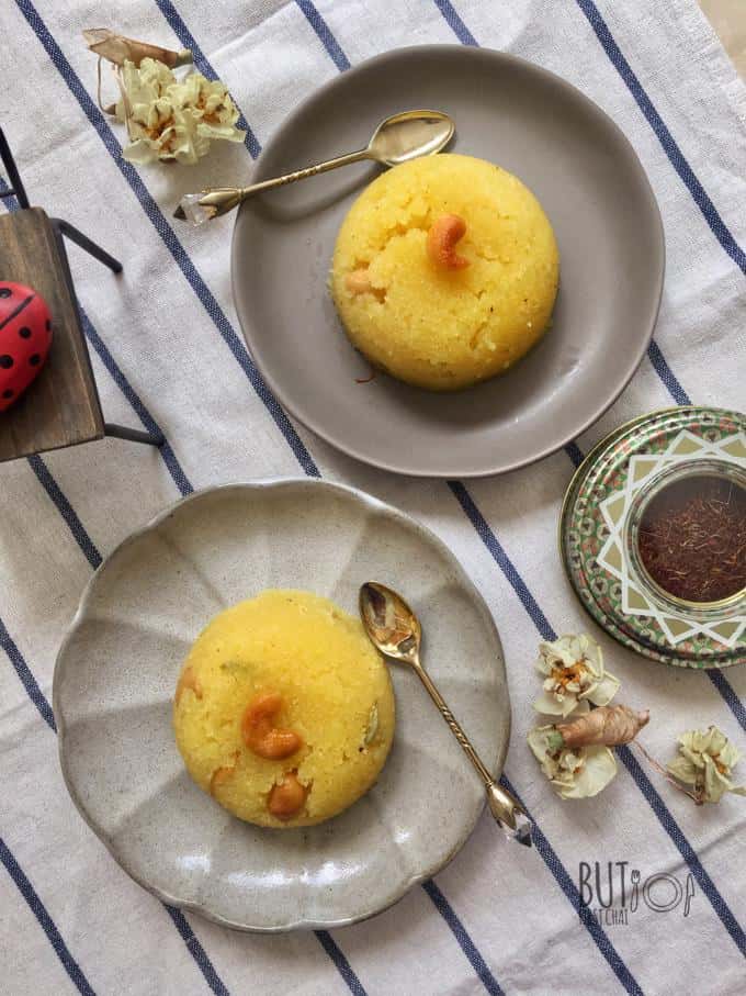 Rava Kesari Semolina Pudding