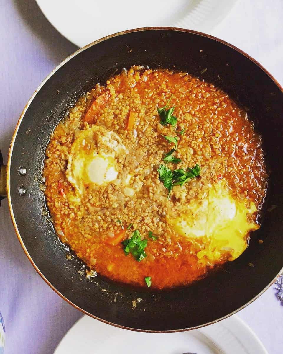 Kimë me Vezë | Meat with Egg | Albanian Stew