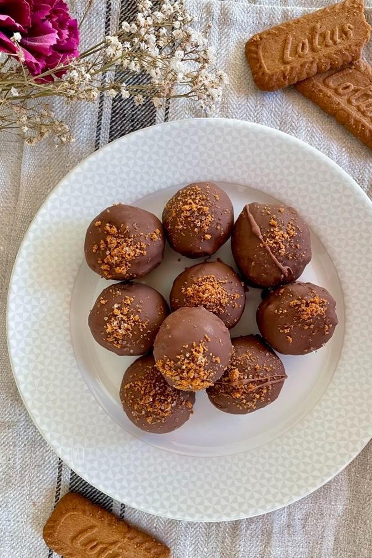 biscoff truffles