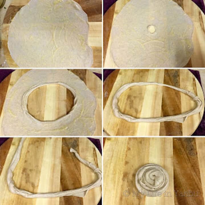 Coconut Milk Tahini Flatbread (Savoury)