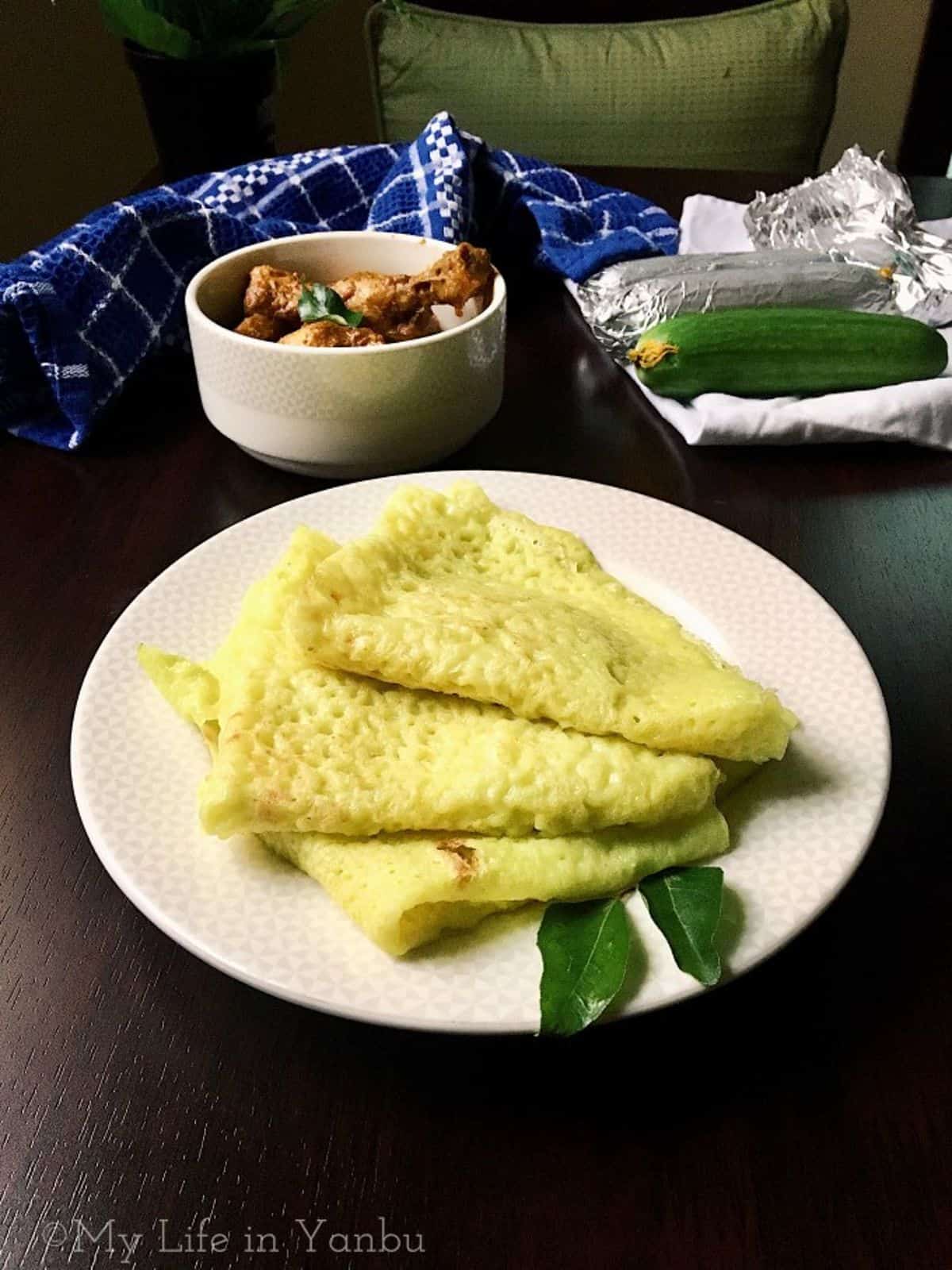 cucumber dosa