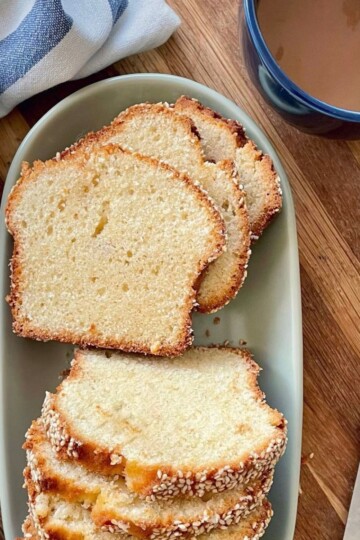 Tahini cake loaf recipe