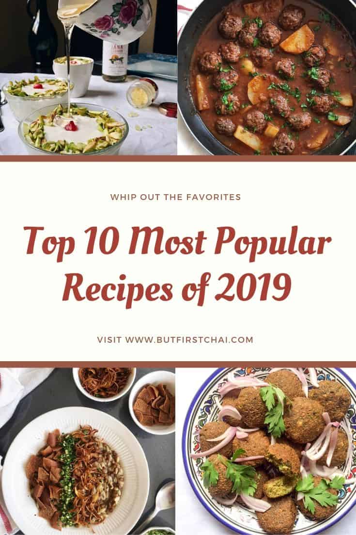 Most Popular Recipes of 2019