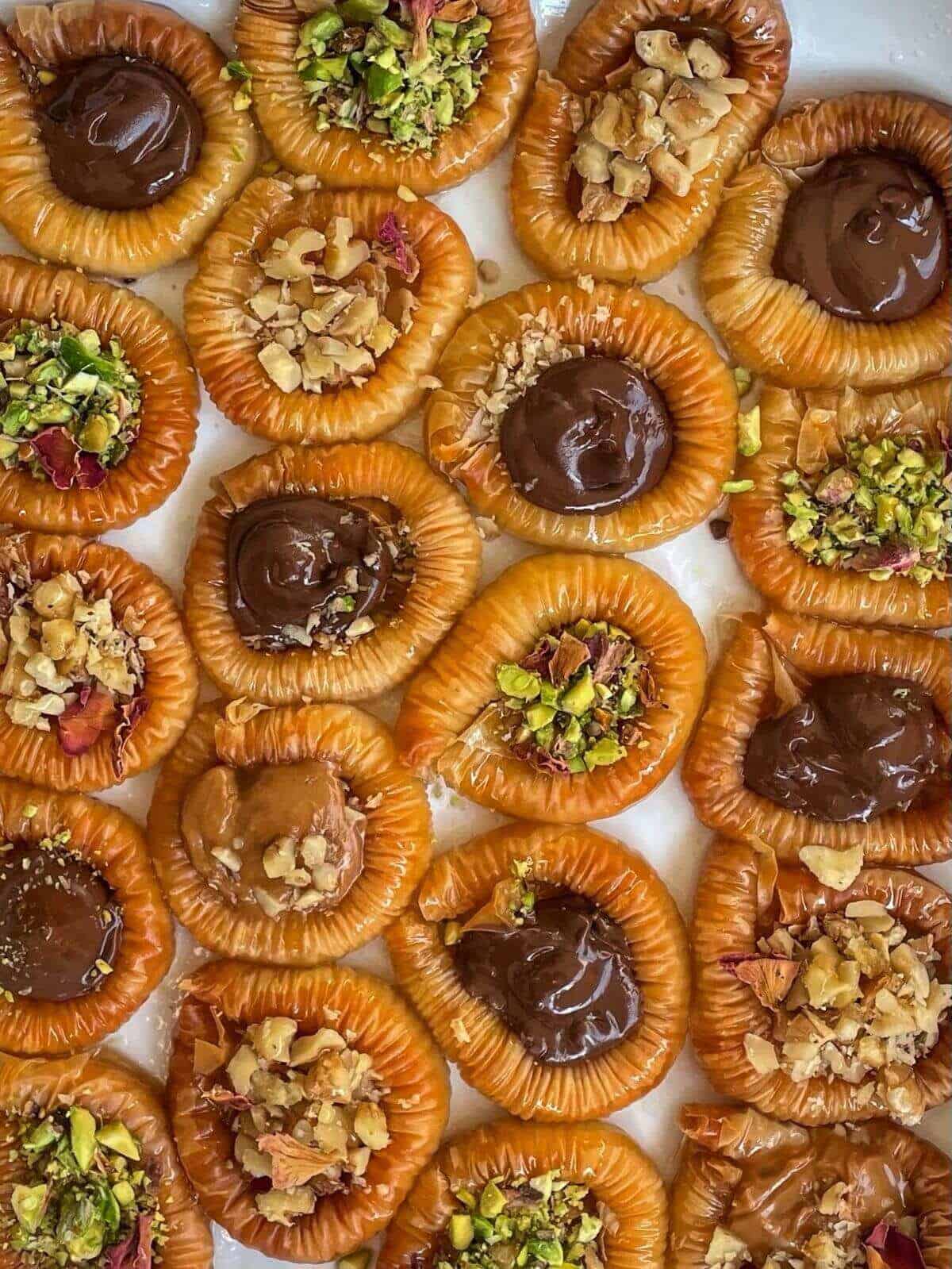 a close up shot of bulbul yuvasi baklava