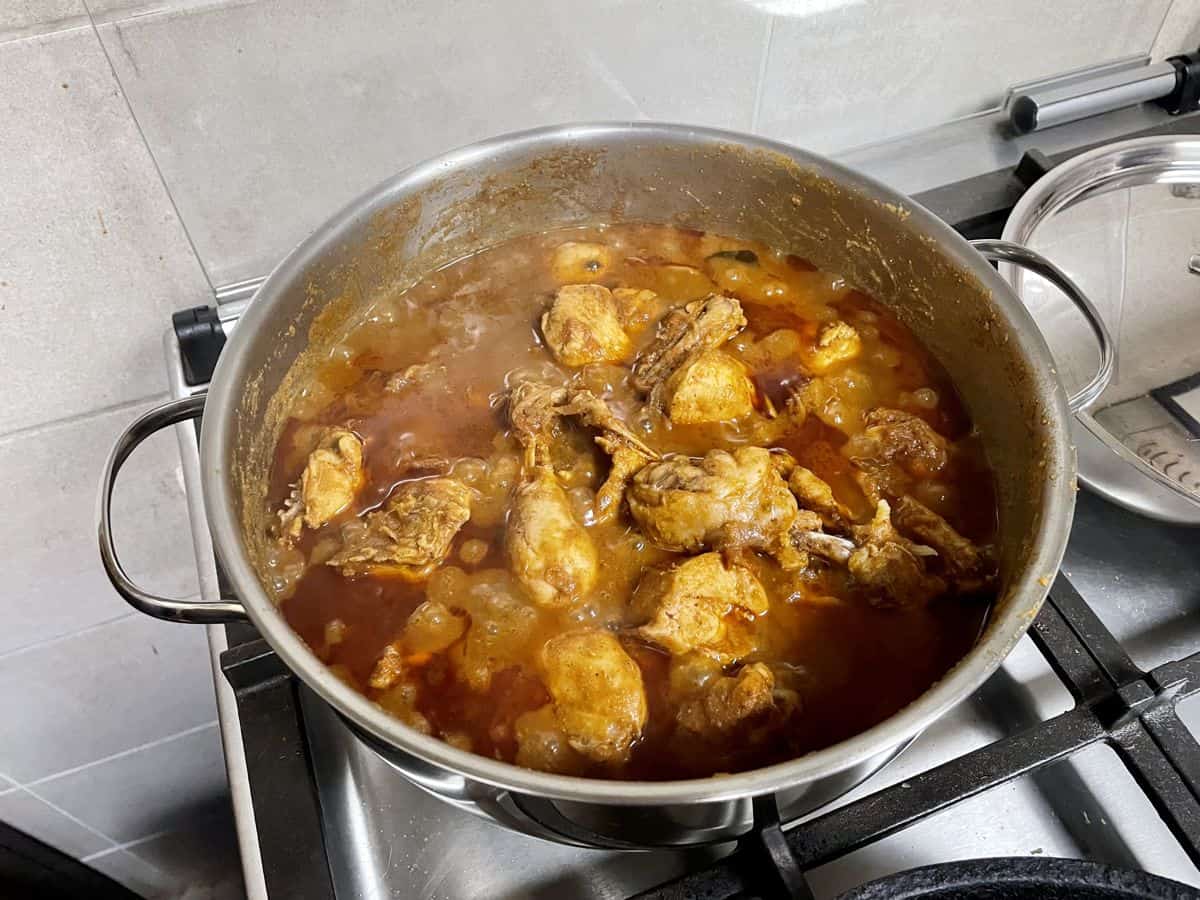 chettinad chicken gravy ready