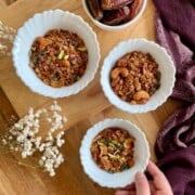 bowls of granola