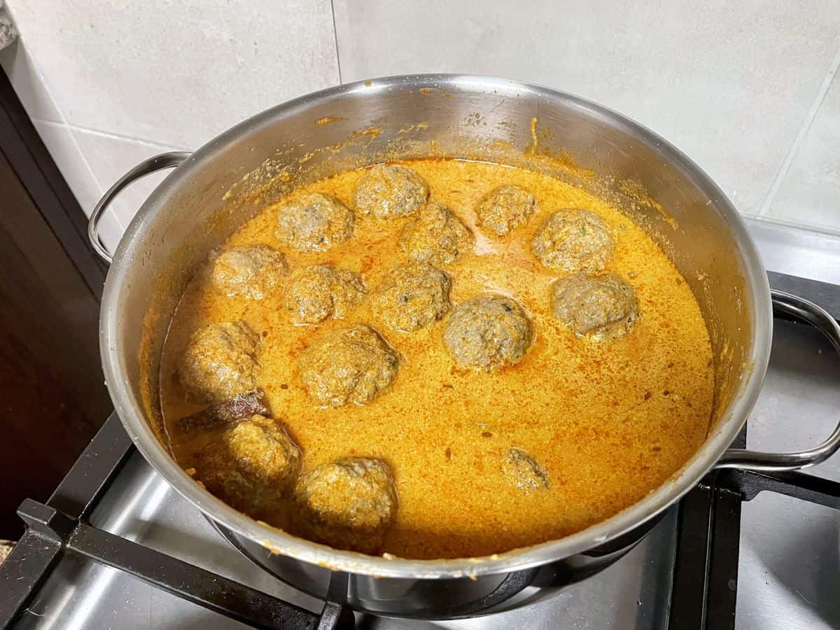 cooking the koftay