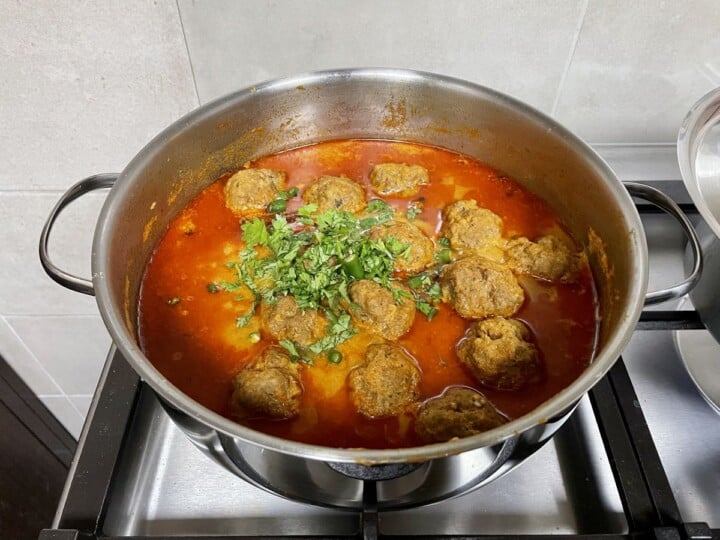 Kofta Curry Recipe | Koftay ka Salan | butfirstchai.com
