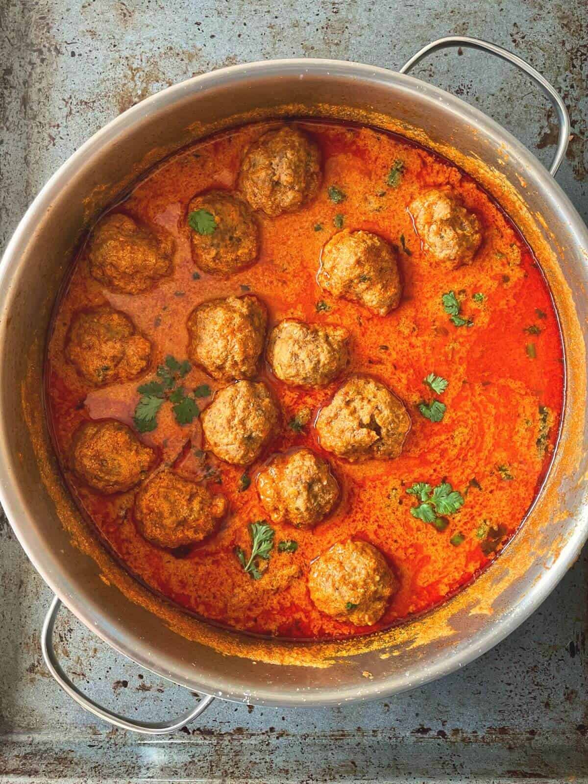 koftay ka salan or Kofta curry