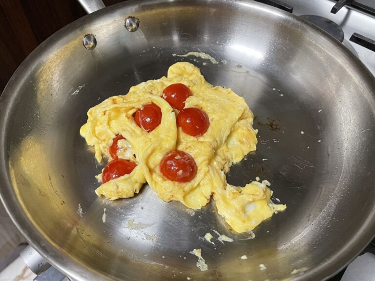 Scrumbled Scrambled Eggs and Avocado | butfirstchai.com
