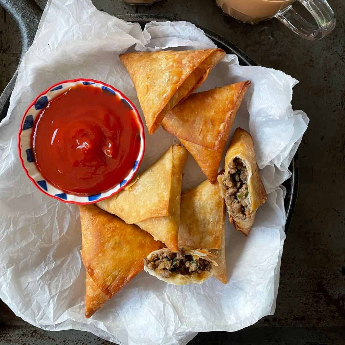 Keema Samosas