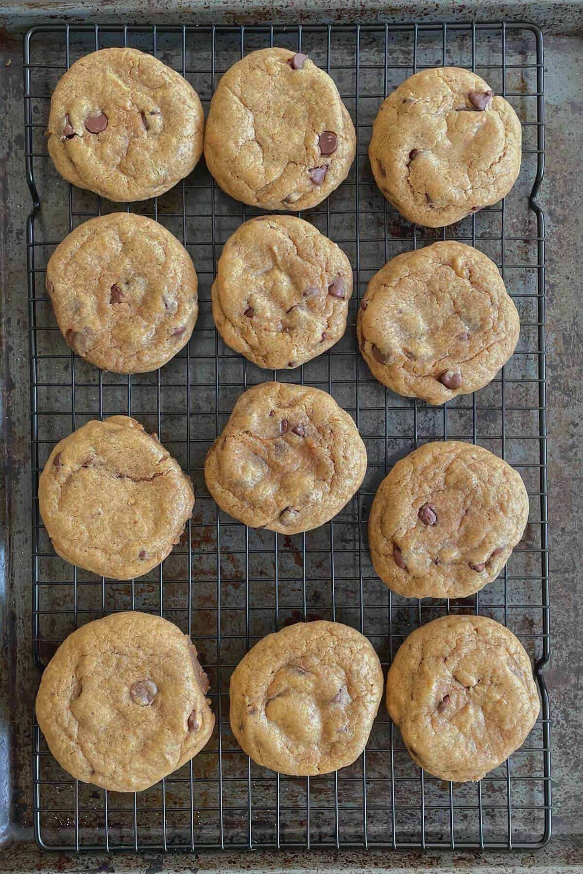 banana bread chocolate chip cookies
