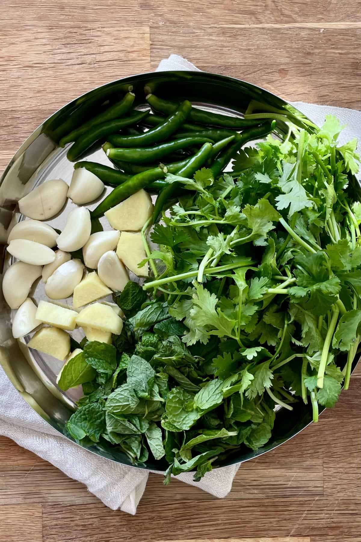 green masala paste ingredients